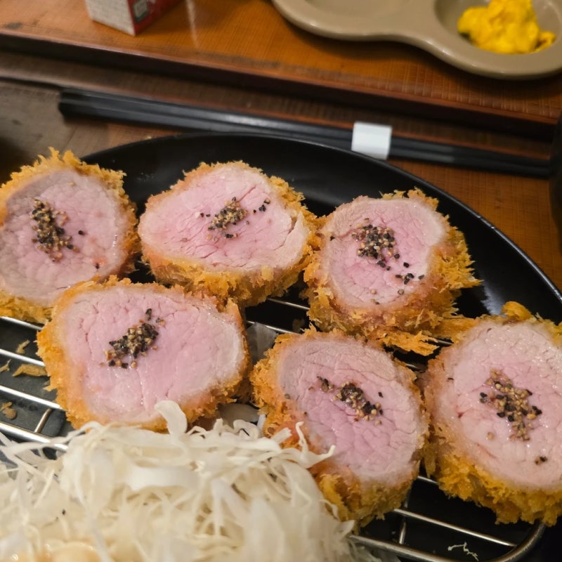 대전 둔산동 맛집- 정돈 갤러리아 타임월드점, 어린이 돈카츠(안심+등심) 메뉴 추천