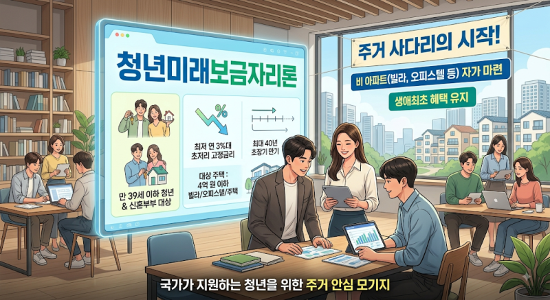 청년미래보금자리론! 청년을 위한 정책인데 청년이 분노? (feat. 아파트에 살고싶다)