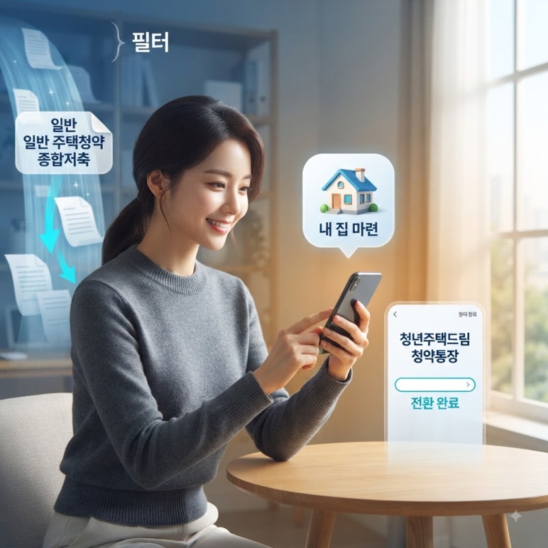 청년주택드림 청약통장 전환 방법: 우대금리 4.5% 조건·비과세 및 대출 연계 총정리