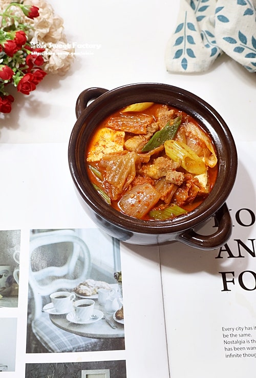 삼겹살 돼지고기 김치찌개 레시피