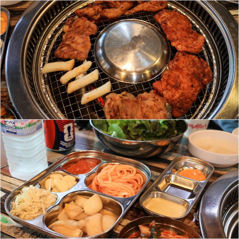 아침고요수목원 켄싱턴리조트 가평 근처 맛집, 온정리 닭갈비 금강막국수 내돈내산!