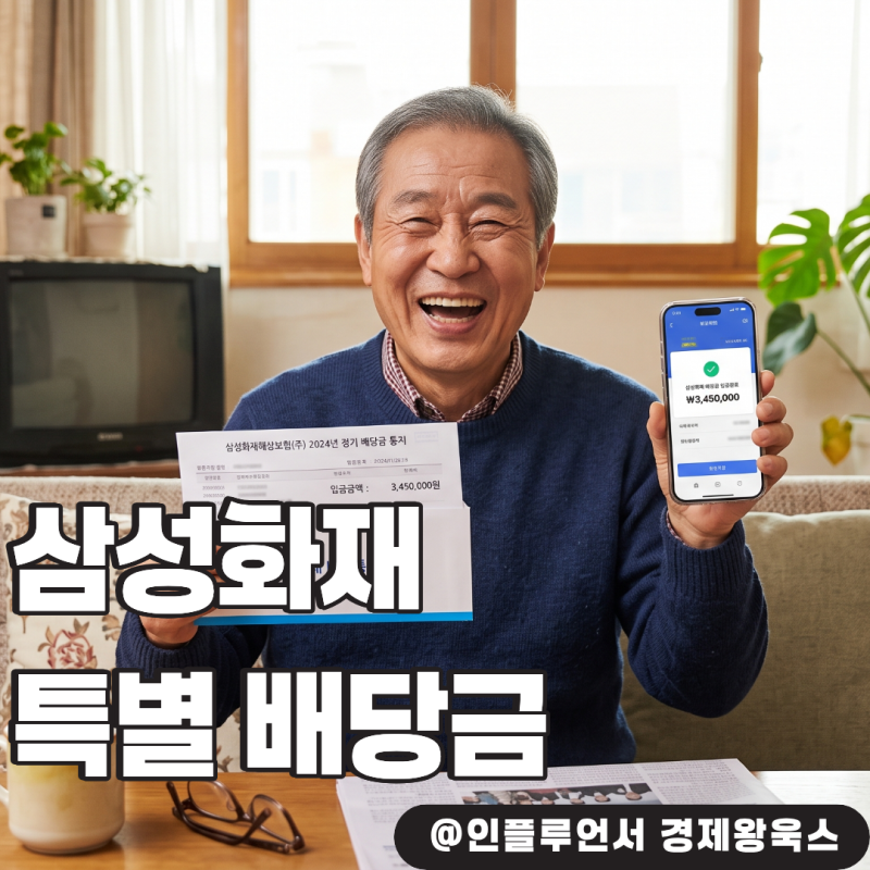 삼성화재 특별배당금 폭탄 터지나, 통장에 꽂힐 배당액은?