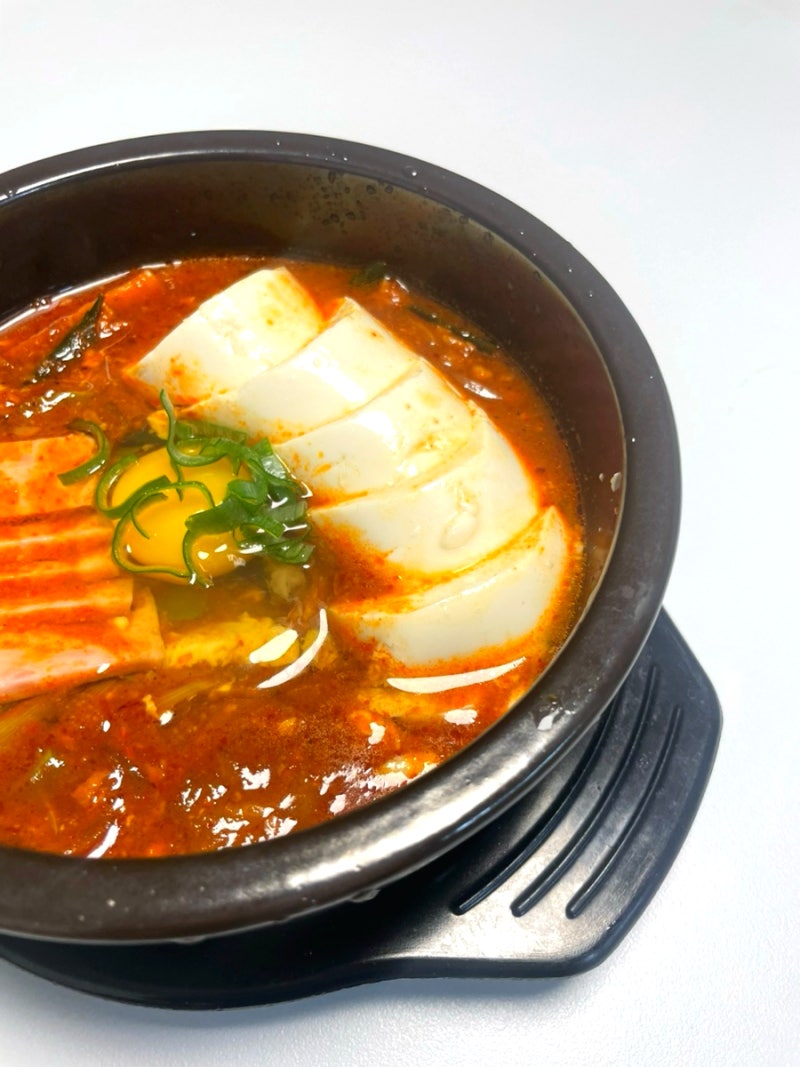 순두부찌개 레시피 어남선생 스팸 순두부찌개 끓이는법