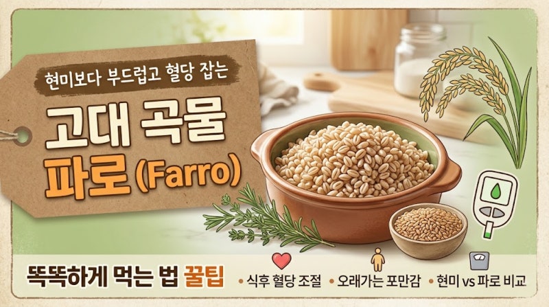 파로 효능과 먹는법, 현미 차이점 및 혈당 관리 밥 짓는 법 총정리
