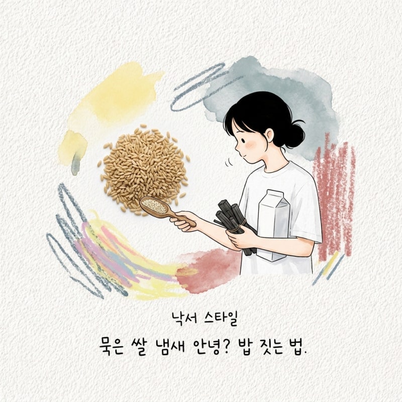 묵은쌀 냄새 제거하고 밥 짓는 법 구분하는 기준