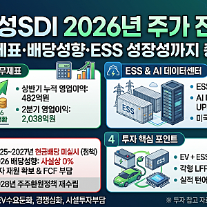 삼성SDI 주가 전망｜배당금은? 흑자전환?