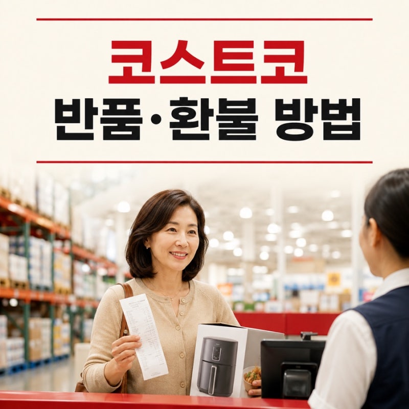 코스트코 반품·환불 방법｜영수증부터 90일 제한 품목까지 총정리