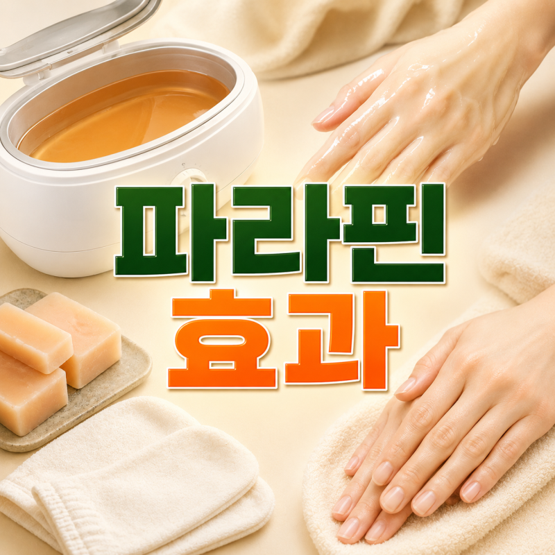 파라핀 손 마사지 효과, 사용법과 관리 시 주의사항은?