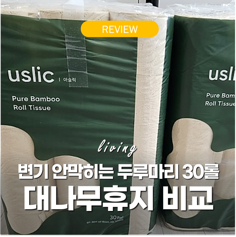대나무휴지 다이소 비교 '변기 안막히는' 가성비 어슬릭 두루마리 30롤 재구매 후기