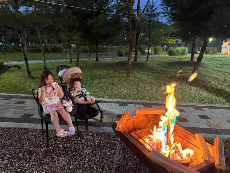 청라 해변공원 캠핑장 BBQ 디너 후기