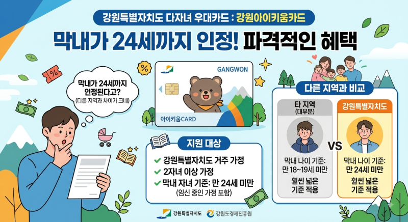 9·10번째 도시! 강원·경남 다자녀 혜택까지 확인했어요