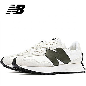 NEW BALANCE 뉴발란스 327 화이트 그린 여성 운동화 스니커즈 WS327JWA