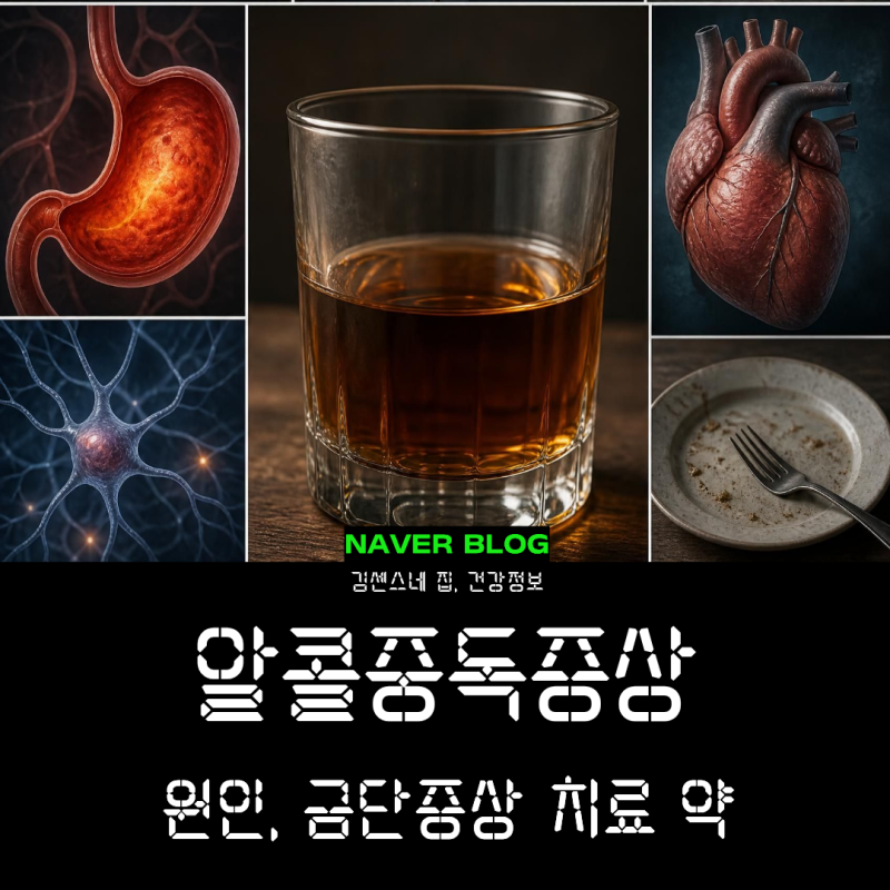 알콜중독 증상 원인과 치료, 금단증상 약 종류