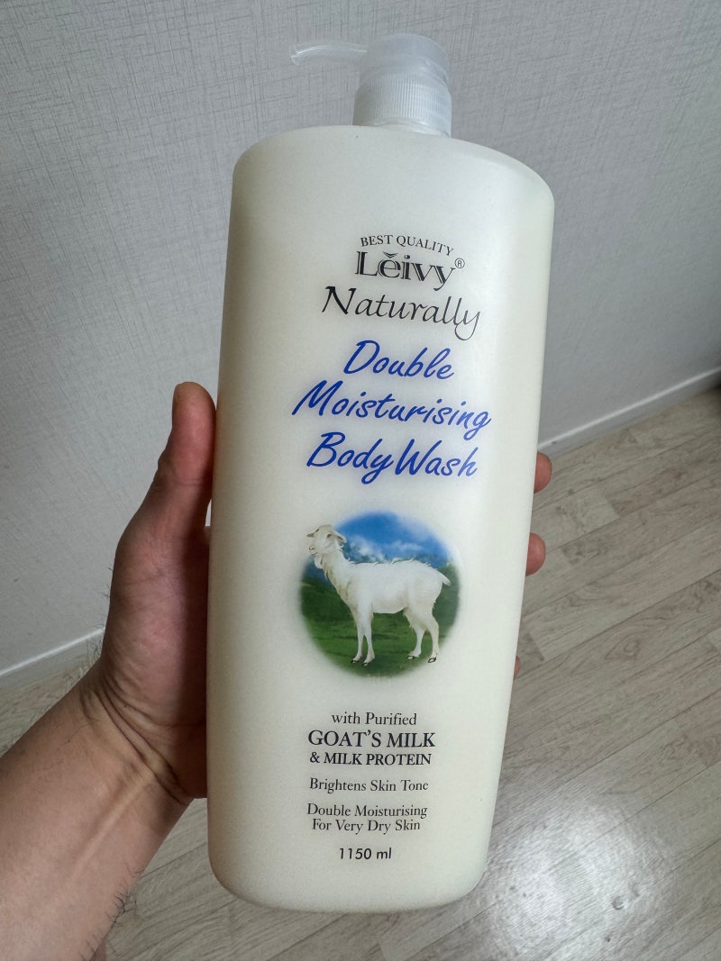 레이비 산양유 바디워시 후기｜거품 풍성하고 촉촉한 대용량 1150ml
