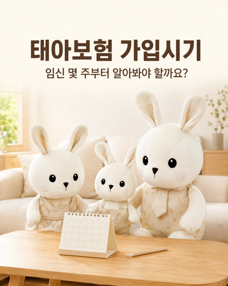 태아보험 가입시기, 임신 몇 주부터 알아봐야 할까요?