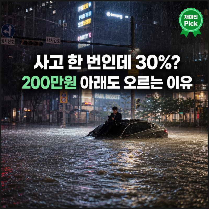 자동차보험료 30% 인상? ‘200만원 이하 무할증’이 통하지 않는 조건