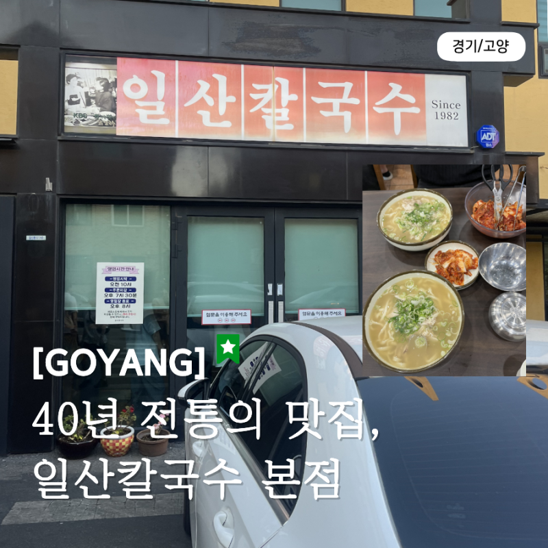 고양 일산칼국수본점 일산맛집 닭칼국수 웨이팅 솔직 방문후기