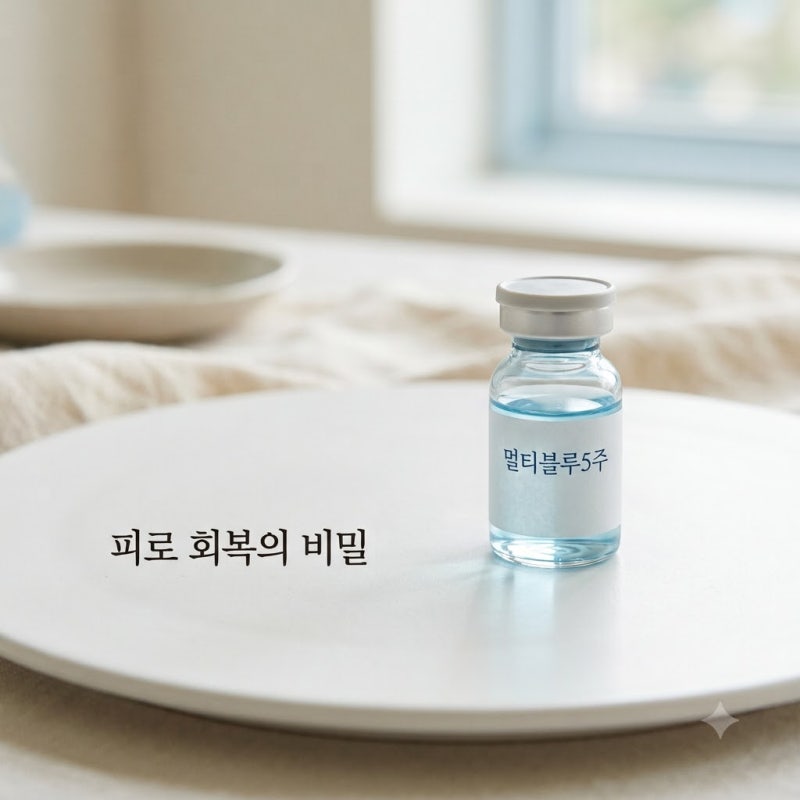 "자고 일어나도 피곤해.." 멀티블루5주 효능부터 부작용까지 알고 보니..