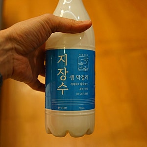 지장수 생막걸리 후기