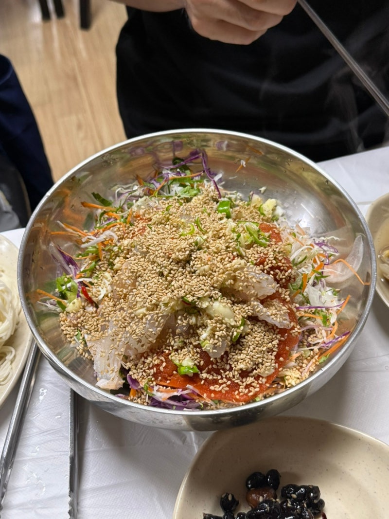 학암포해수욕장 맛집 학암포바다회수산 태안맛집