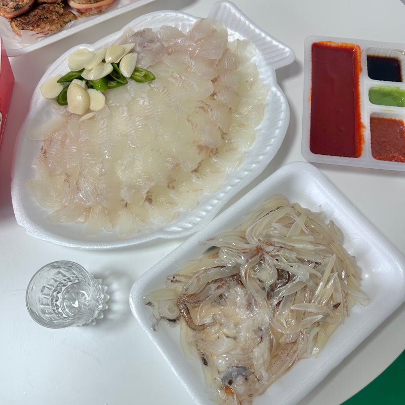 속초 중앙시장 회 포장 가성비 대일회할인마트 내돈내산