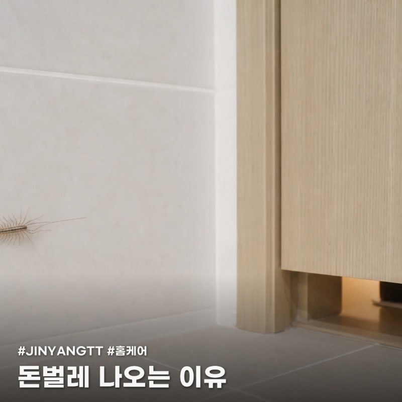 돈벌레는 익충인데 무나요? 나오는 이유와 퇴치 방법