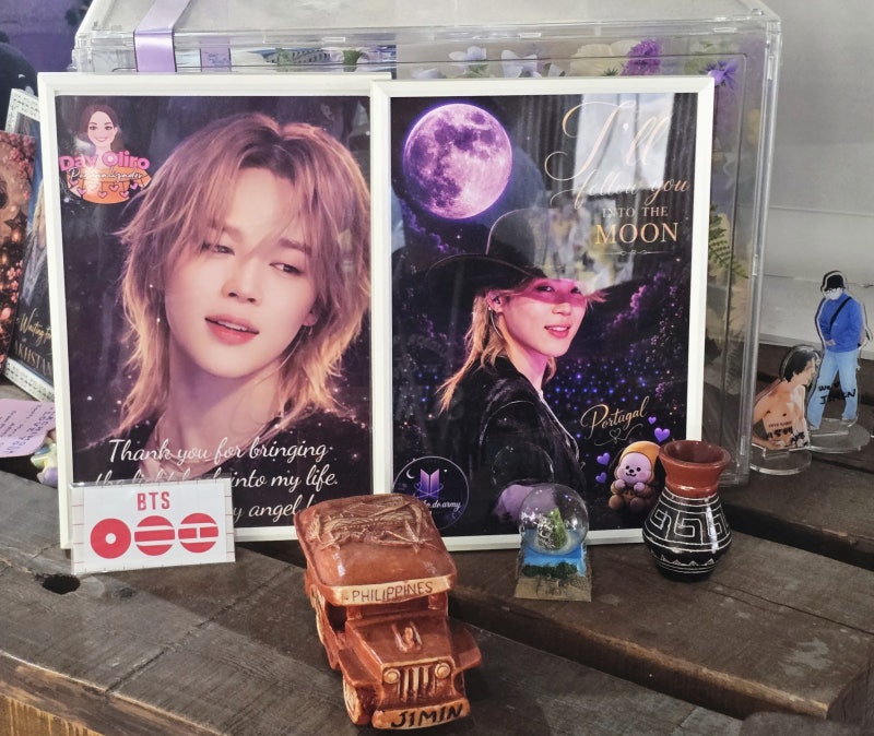 BTS 지민 아버지 카페 : 지밀레니얼 굿즈 디저트 후기