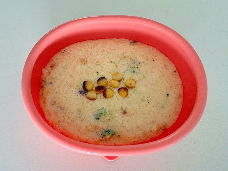 아기간식 아침메뉴 달달한 옥수수스프 레시피 옥수수요리