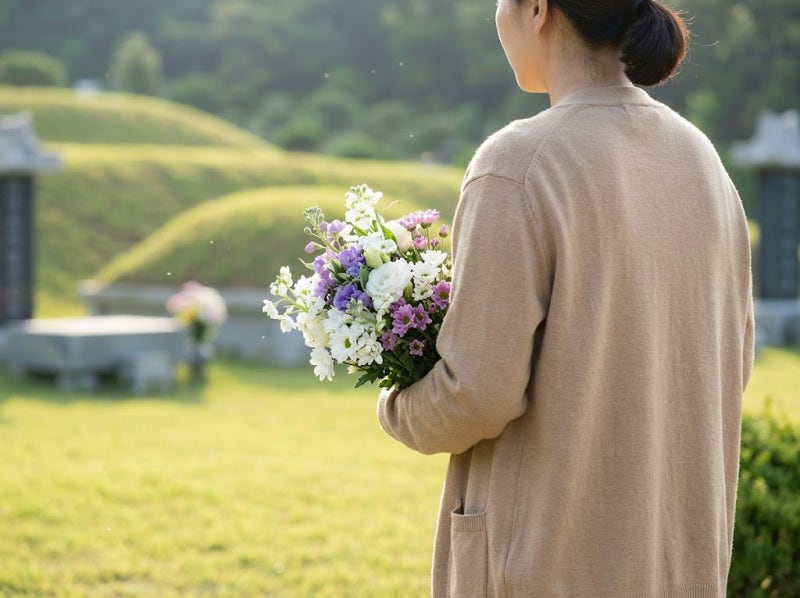 산소·납골당 갈 때 꽃 선택법,생화 조화 프리저브드 장단점 비교