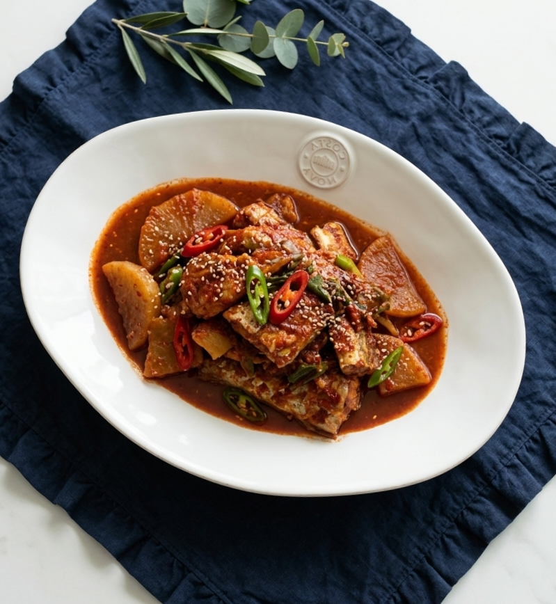 깊고 은은한 감칠맛, 정성을 담은 코다리 무조림 황금레시피