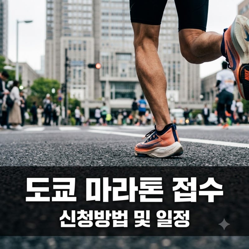 2027 도쿄 마라톤 신청 시작 한국 참가자가 챙길 것은?