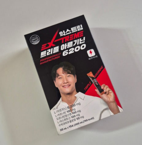 김종국 아르기닌 6200 먹어본 후기, 운동 때문에 챙겼는데 의외의 체감