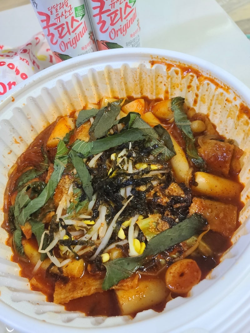 대구 서문시장 몬나니 떡볶이 배달후기 이거 떡볶이 맞아요?