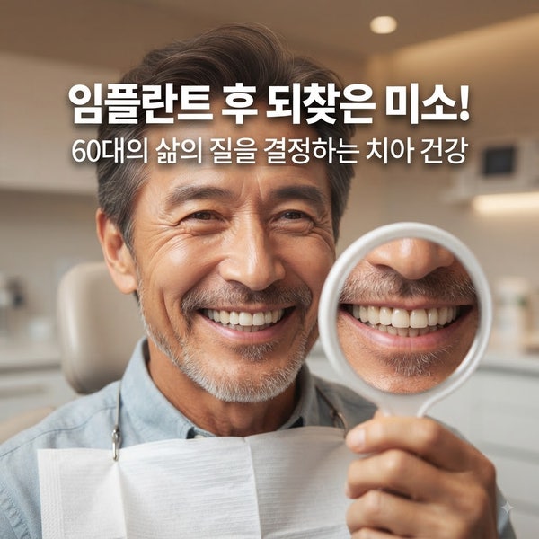 "치과 갔다가 벼락 맞은 기분..." 60대 임플란트 보험, 이거 모르면 생돈 날립니다!