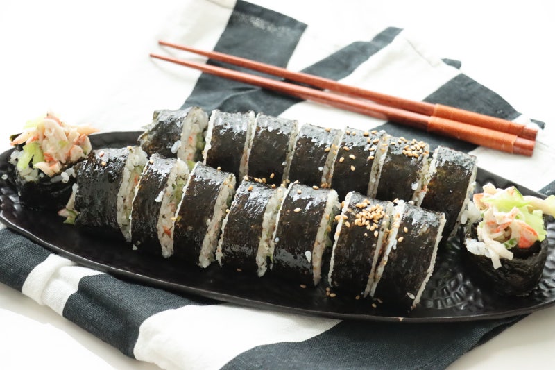 오이 크래미김밥 만들기 간단 김밥 레시피