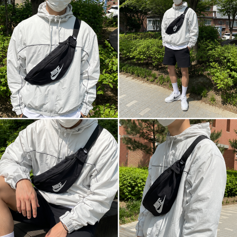 나이키 헤리티지 힙색 추천! 3L 크로스백으로 활용하기 좋은 데일리 슬링백