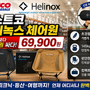 코스트코 헬리녹스 체어원 클래식 69,900원 직접 보니 살 만할까? 블랙 vs 코요테탄까지