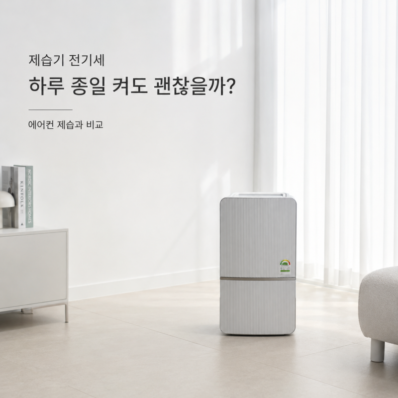 제습기 전기세, 하루 종일 틀어도 괜찮을까?