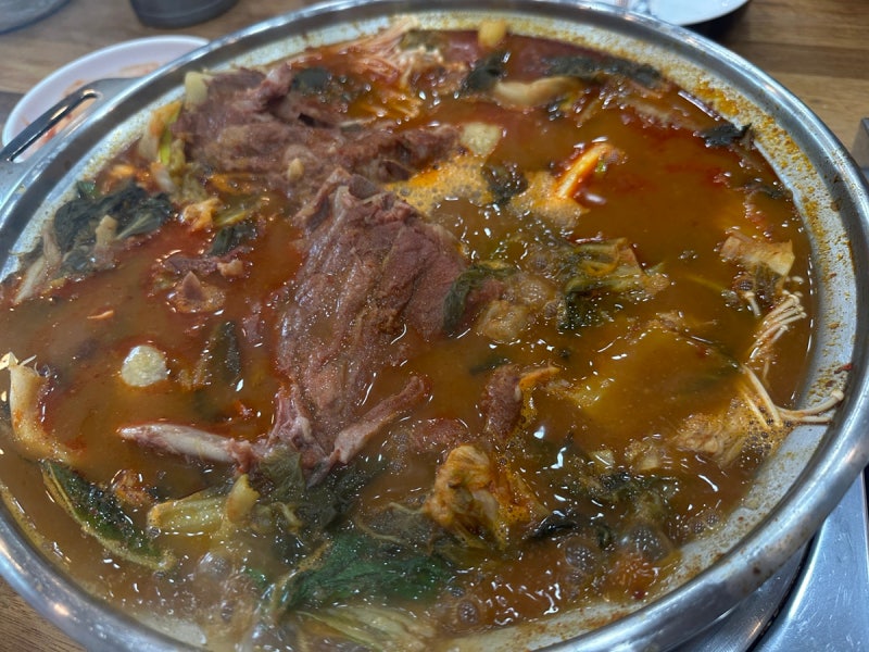 오산 감자탕 맛집 오산 진해장 후기