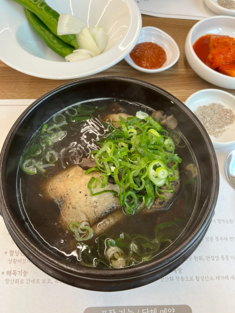 [다시봄날삼계탕] 청주 율량동 단체모임 청주공항 근처 삼계탕 보양식 맛집 추천!