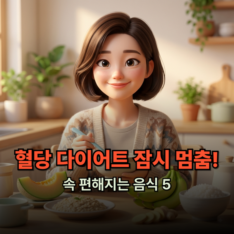 혈당 다이어트보다 급한 역류성 식도염에 좋은 음식 BEST 5
