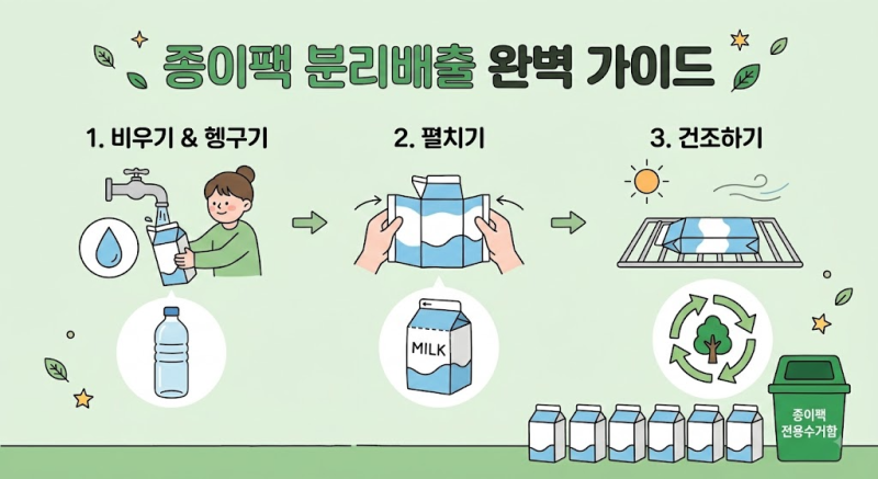 [환경 실천] 자꾸 헷갈리는 분리수거! 최신 변경 지침 총정리 (우유팩·장난감·일회용컵)