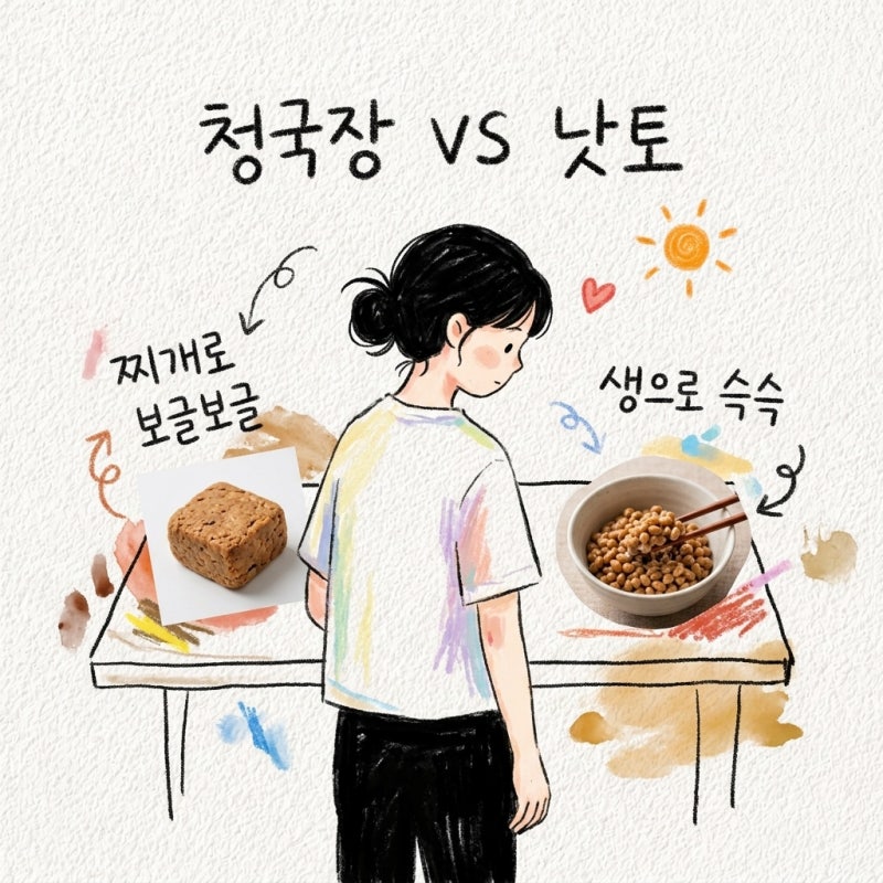 청국장 낫토 차이와 먹는 법 가열해도 되는지 보관 기준