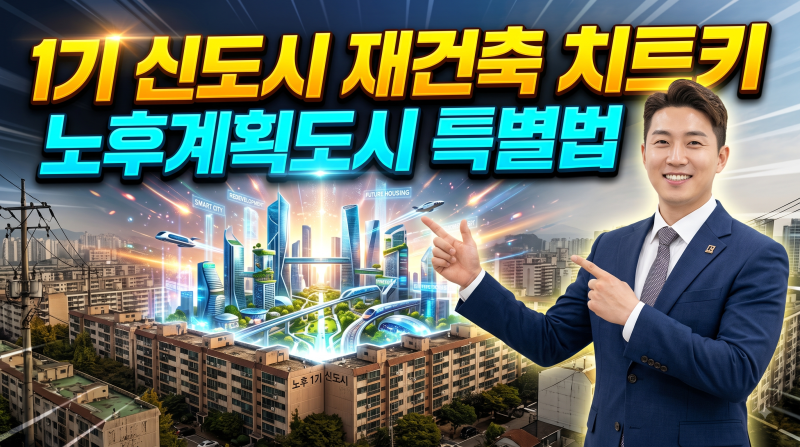 [부동산 공법 완전 정복 24부작 - 제3부 13편] 1기 신도시 재건축의 가 열렸다! 규제 ....