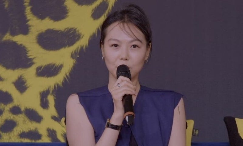김민희 흰머리 그대로 노출한 이유, 로카르노에서 나온 한마디