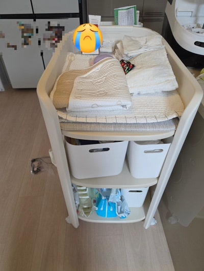 도노도노 기저귀 갈이대 4개월 실사용 후기