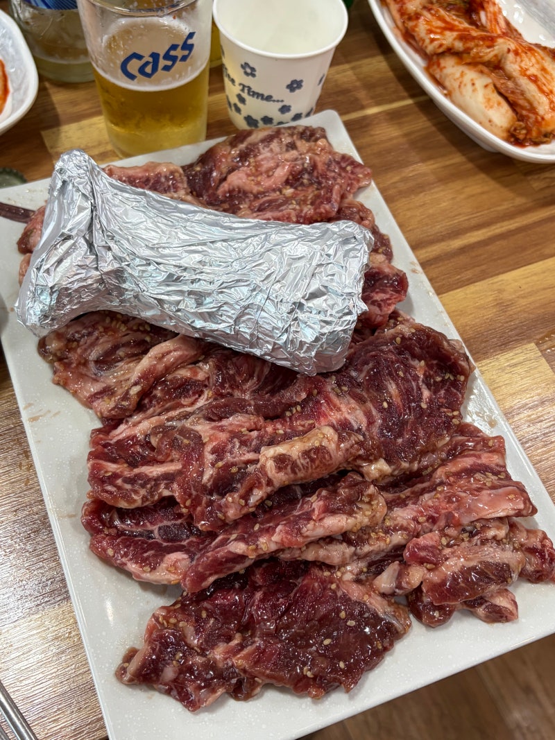 순천 아랫장 맛집 오천그린광장근처 아랫장진미감자탕참숯불갈비