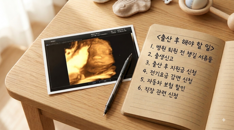 출산 후 해야 할 일 ①｜출생신고부터 부모급여·첫만남이용권·출산지원금까지