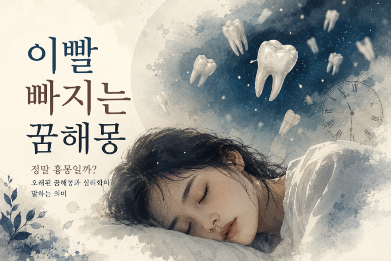 이빨 빠지는 꿈해몽｜정말 흉몽일까? 앞니·어금니·여러 개 빠지는 꿈의 의미