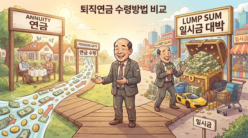 2026 : 퇴직연금 수령방법 비교, 연금 vs 일시금 총정리